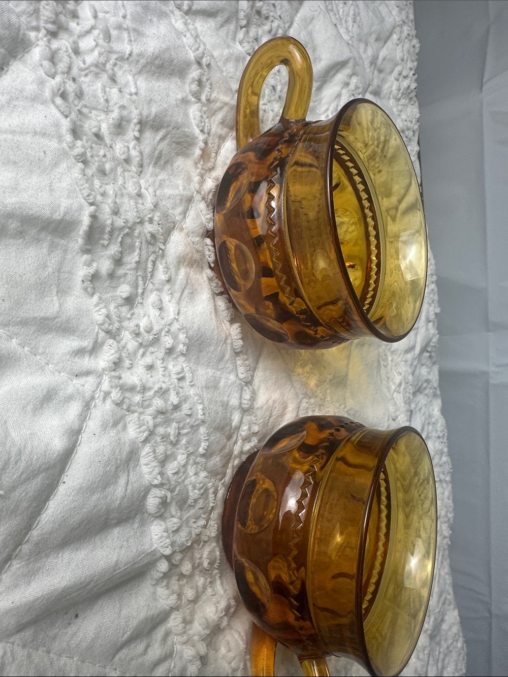 indiana glass company king crown drinkware Vintage